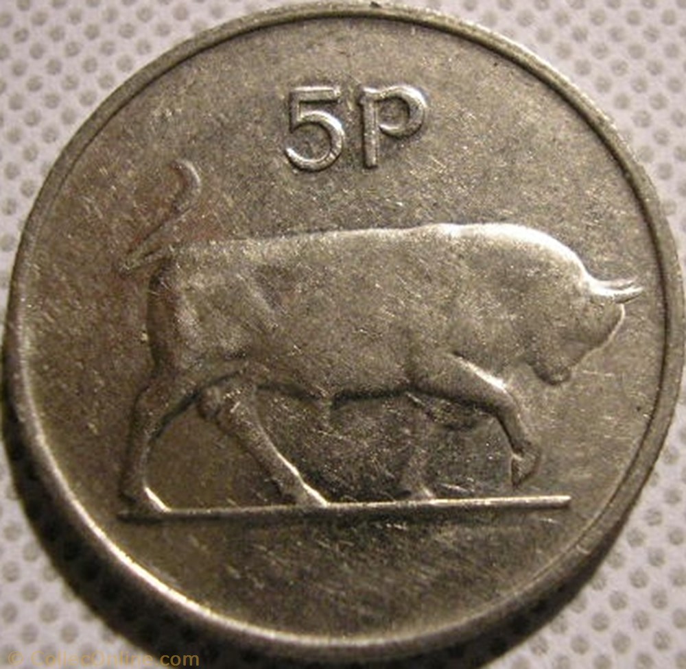 5 Pence 1980 monnaie monde irlande 5 pence 1980