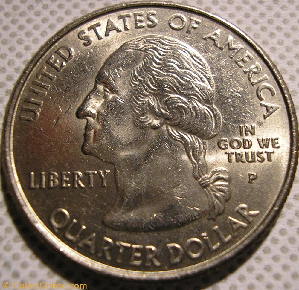 2000 P Quarter Dollar - Virginia State - Monedas - Mundo - Estados Unidos