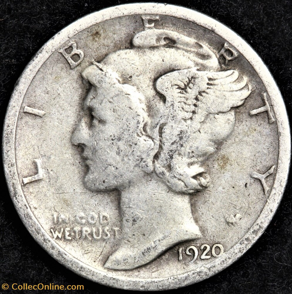 1920 San Francisco Dime monnaie monde etat uni 1920 san francisco dime