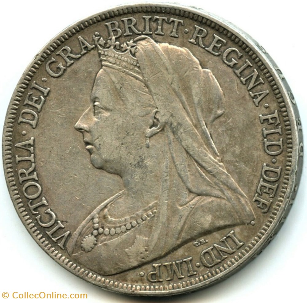 Victoria - One Crown 1898 - Kingdom of Great Britain monnaies monde royaume uni victoria one crown 1898 kingdom of great britain