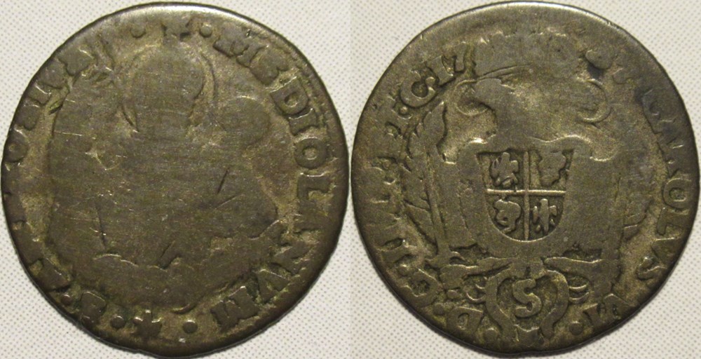 1737 Ducato di Milano, 5 Soldi - Carlo VI d'Absurgo monnaies monde italie 1737 ducato di milano 5 soldi carlo vi absurgo