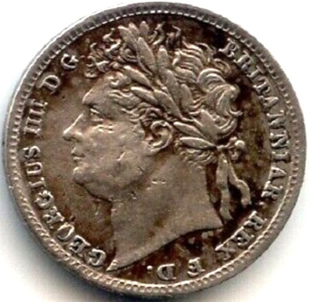 George IV - 1 Penny 1830 Maundy - Great Britain monnaies monde royaume uni george iv 1 penny 1830 maundy great britain