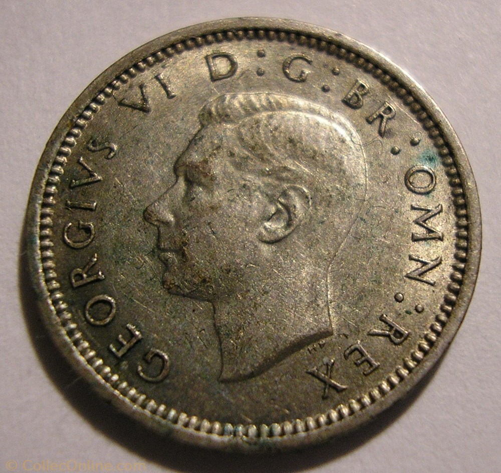 George VI - 3 Pence 1937 - Great Britain monnaie monde royaume uni george vi 3 pence 1937 great britain