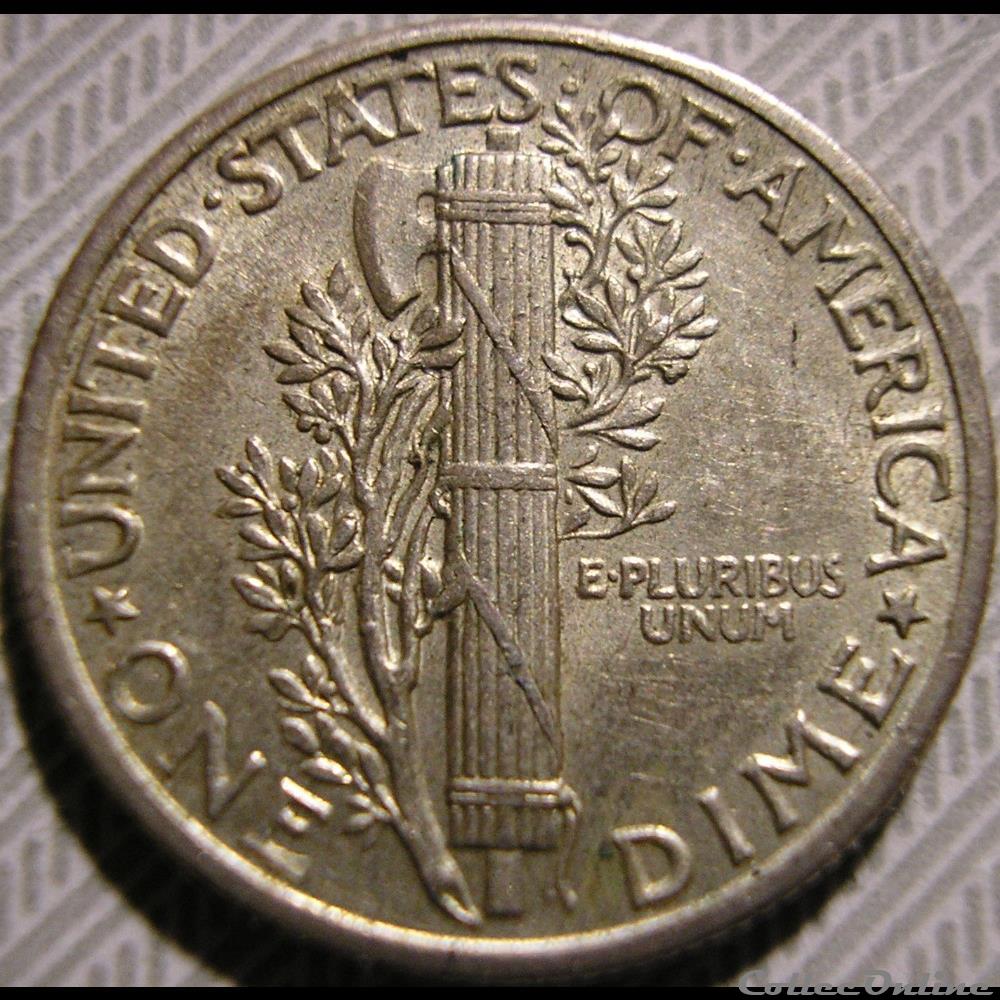 monnaies monde etats unis 1942 dime error