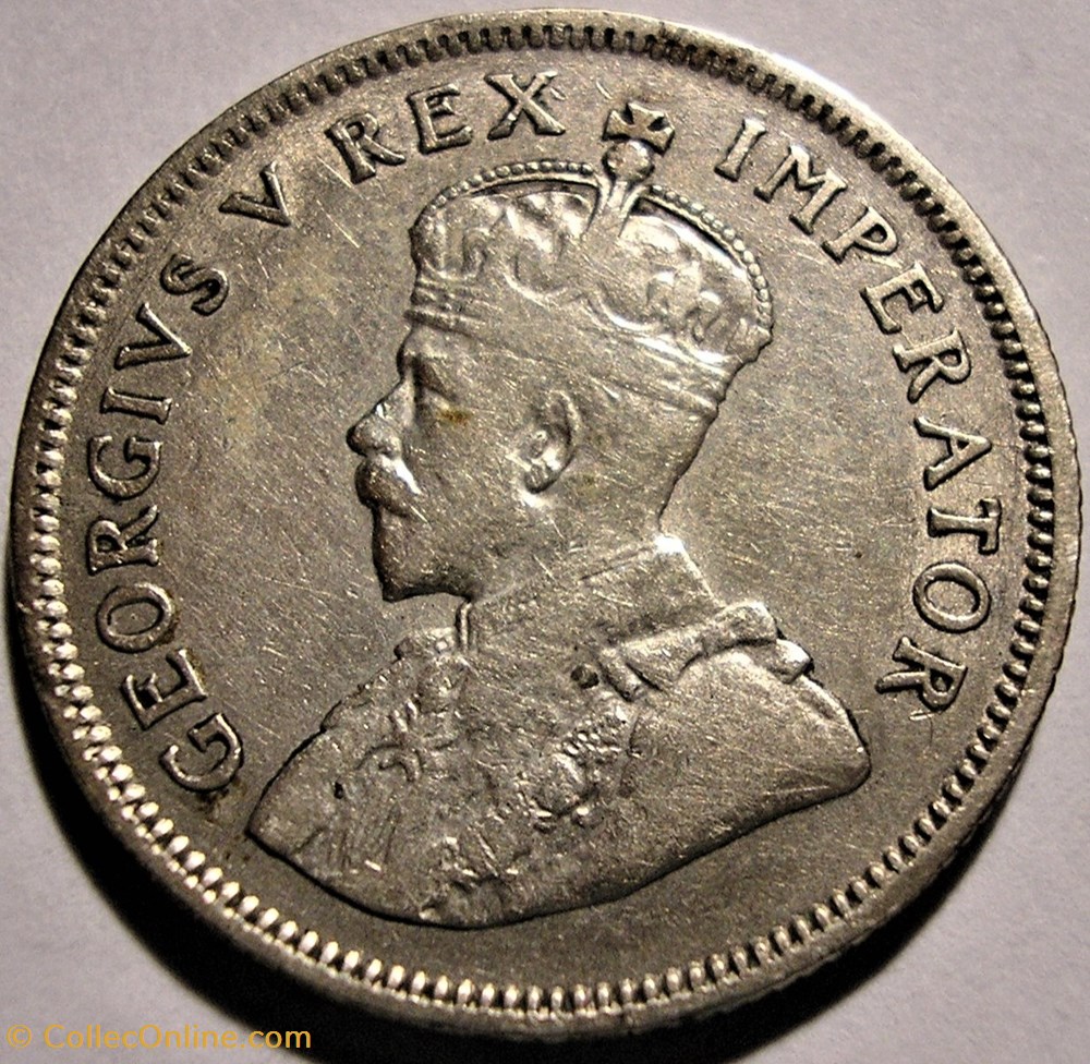 George V - One Shilling 1927 - South Africa monnaies monde afrique du sud george v one shilling 1927 south africa