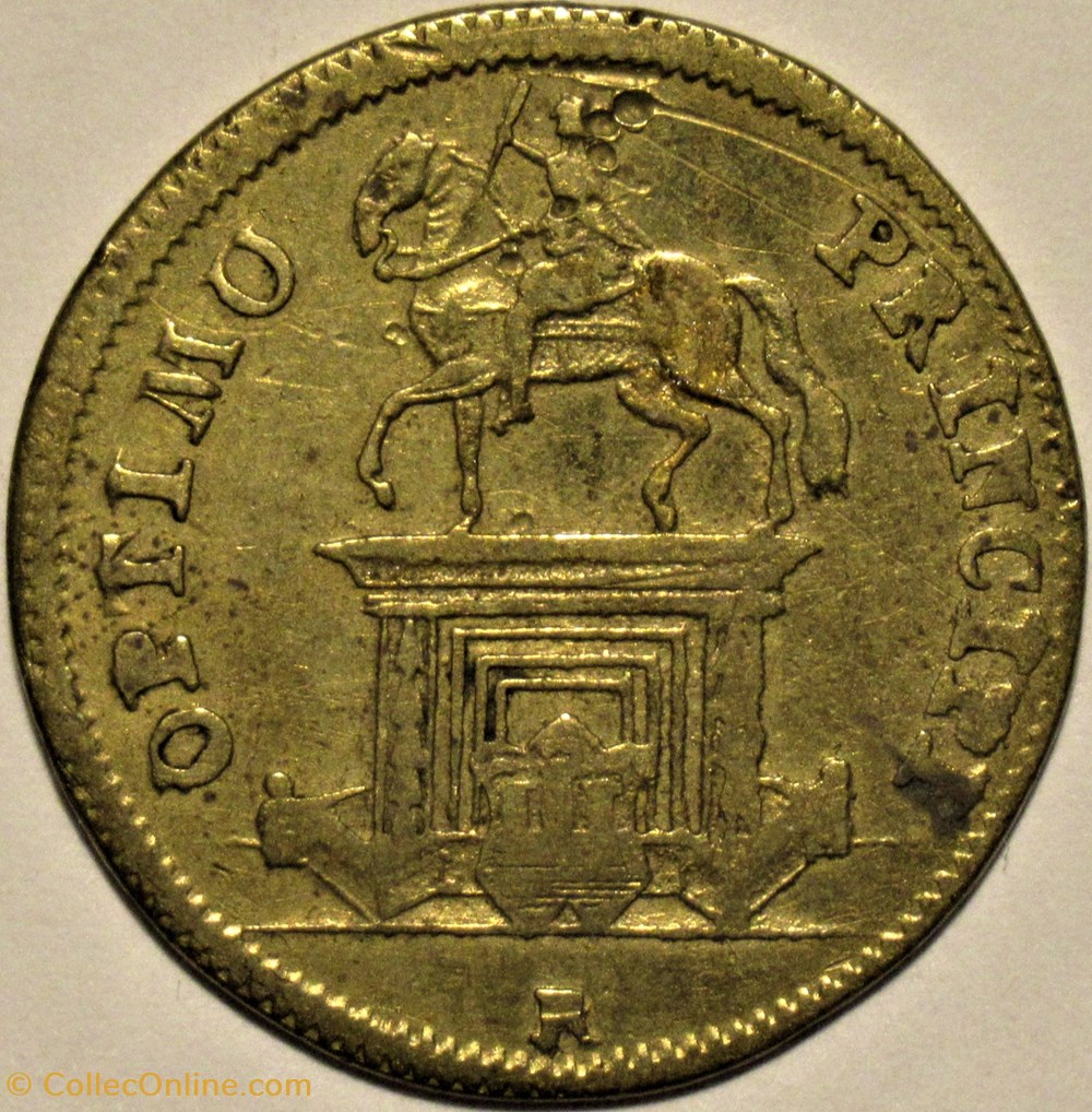 Louis XVI - c.1793, "Optimo Principi" - Jeton de Nuremberg par Reich monnaies paranumismatique jetons poids louis xvi c 1793 optimo principi jeton de nuremberg par reich