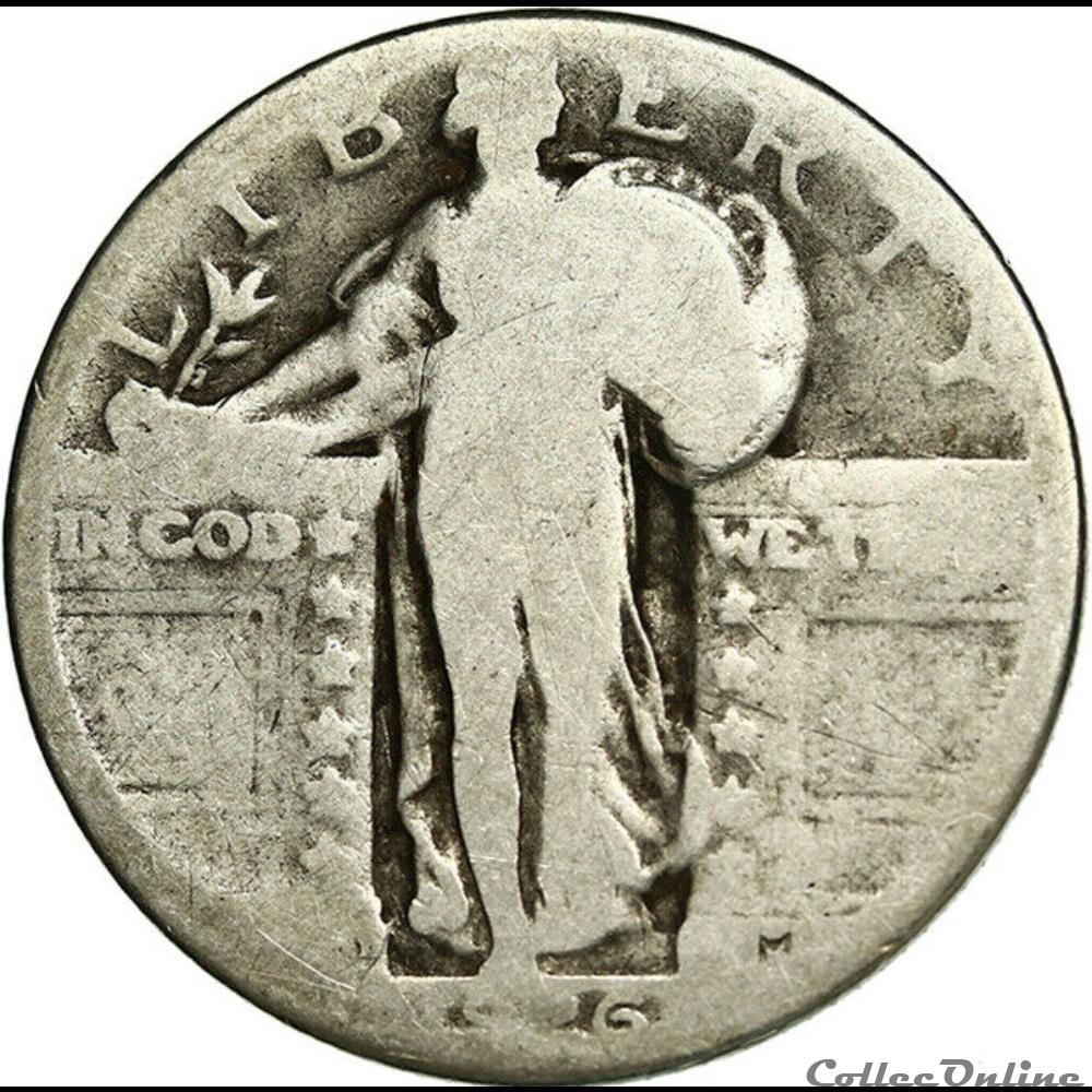 1926 Denver Quarter Dollar monnaie monde etat uni 1926 denver quarter dollar