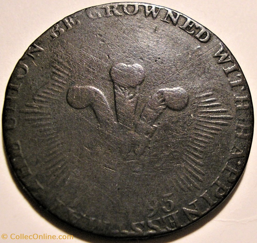1795 HalfPenny - Princess of Wales - Middlesex, England monnaies monde royaume uni 1795 halfpenny princess of wales middlesex england