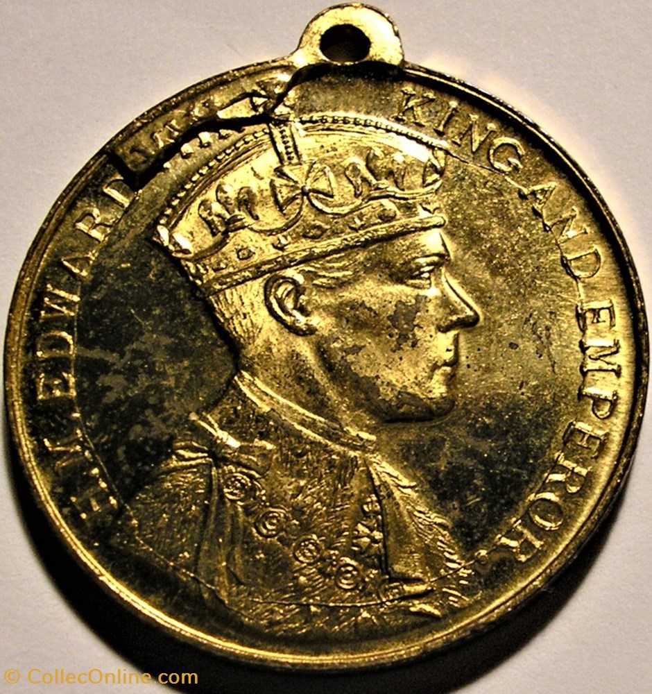 Edward VIII - Coronation Medallion 1937 Westminster Abbey - UK 2 medaille royaume uni edward viii coronation medallion 1937 westminster abbey uk