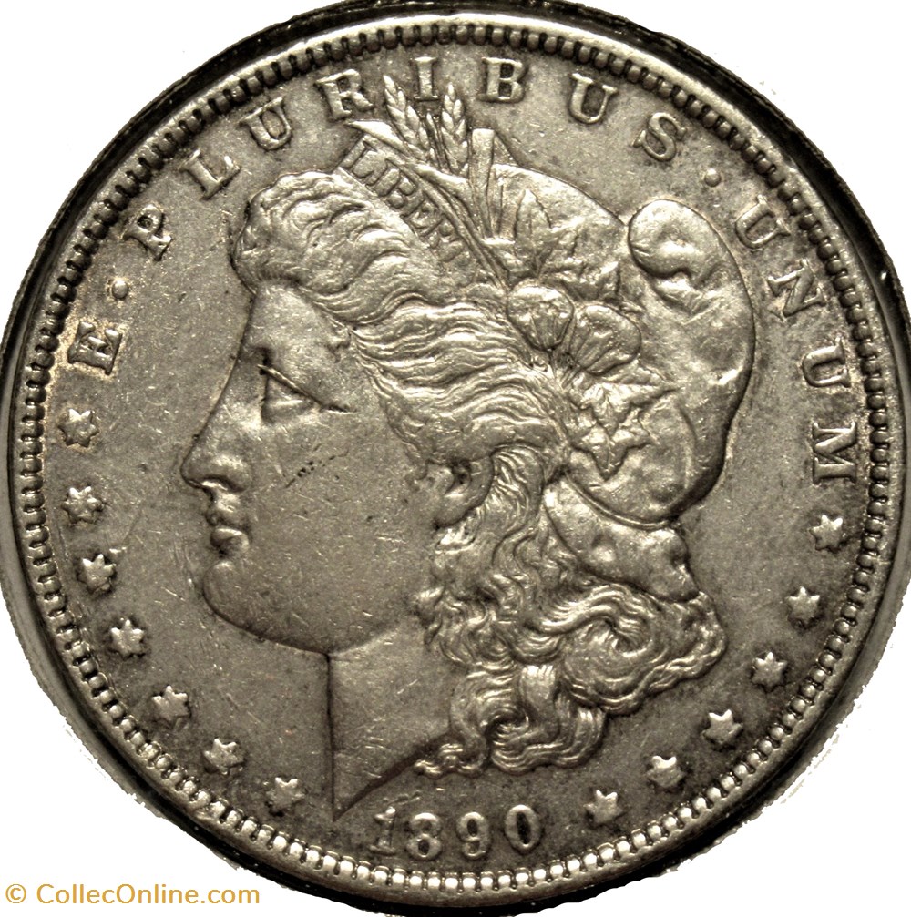 monnaies monde etats unis 1890 dollar