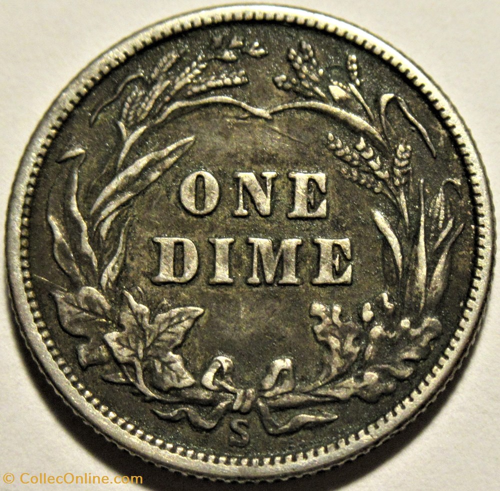 1912 San Francisco Dime 2 monnaies monde etats unis 1912 san francisco dime