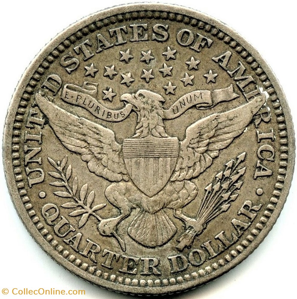 1916 Quarter Dollar monnaie monde etat uni 1916 quarter dollar