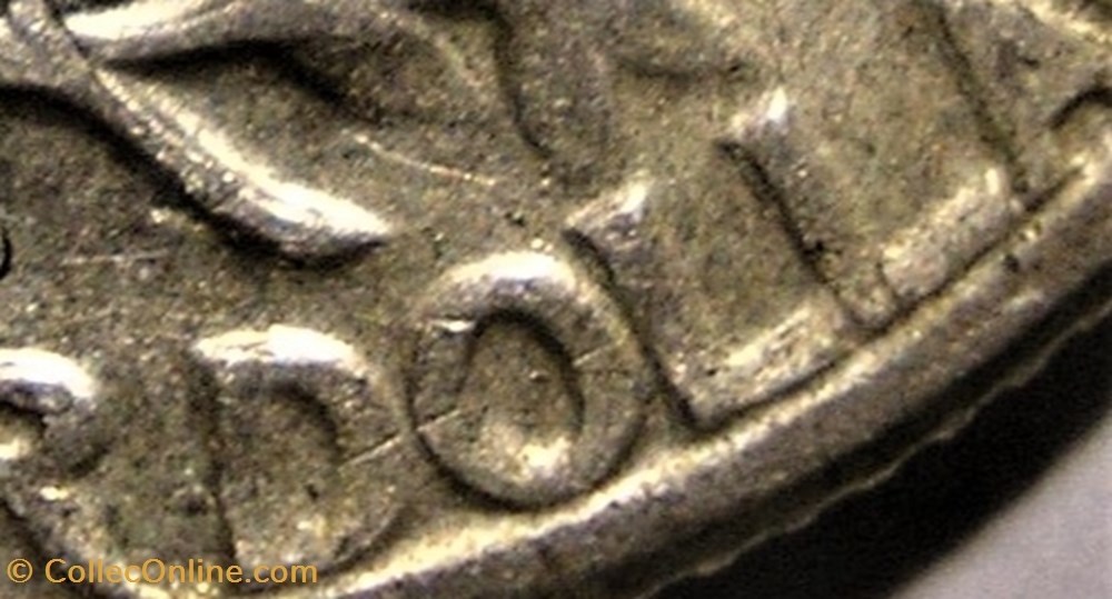 monnaie monde etat uni 1956 denver quarter dollar error repunched double die