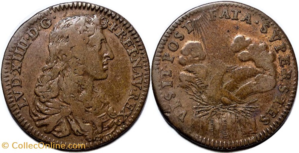Louis XIV - Jeton c.1667 - Revenus Casuels monnaies paranumismatique jetons poids louis xiv jeton c 1667 revenus casuels