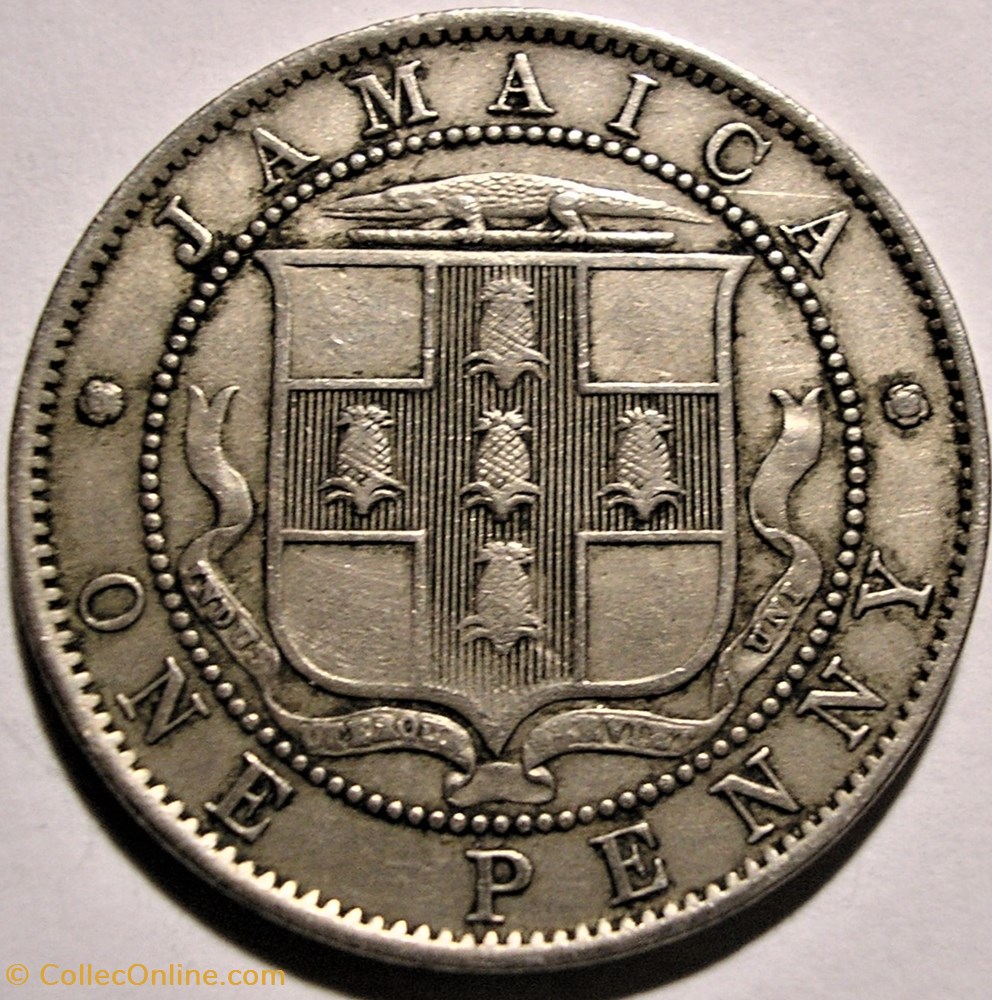 George V - One Penny 1920 - Jamaica monnaie monde jamaique george v one penny 1920 jamaica