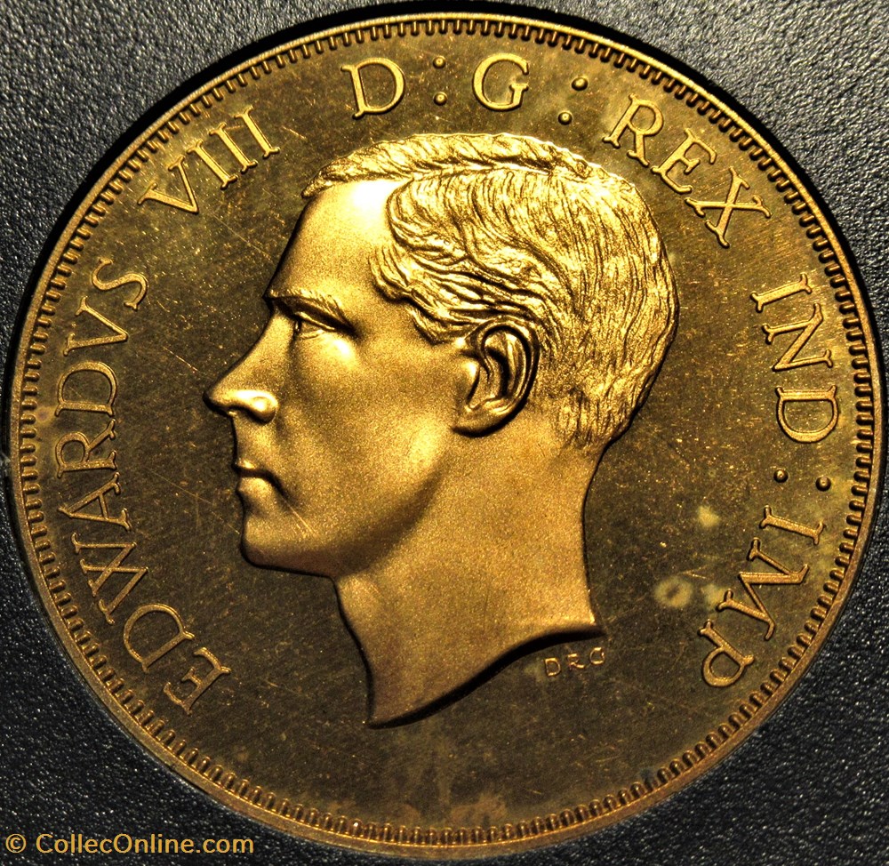 Edward VIII - 1 Dollar 1937 - Token, Fantasy Dollar Canada 2 monnaies jetons mereaux edward viii 1 dollar 1937 token fantasy dollar canada