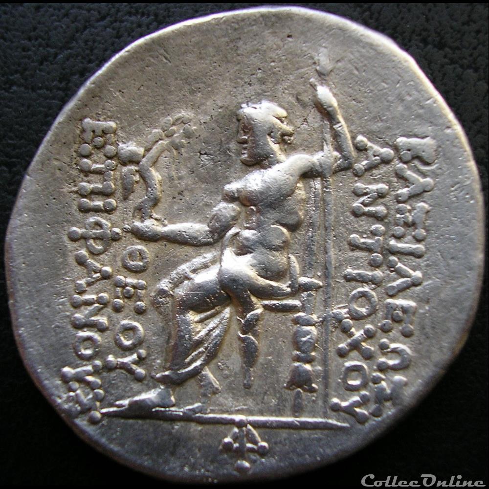 Antiochus IV Epiphanes Tetradrachm and a little bit of 
