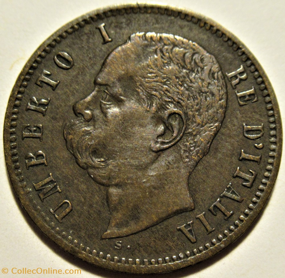 1900 Regno d'Italia, 2 Centesimi, Roma - Umberto I (ex.2) 2 monnaies monde italie 1900 regno italia 2 centesimi roma umberto i ex 2