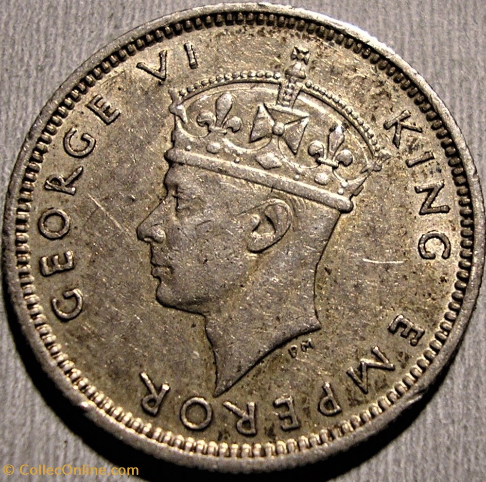 George VI - Six Pence 1939 - Southern Rhodesia monnaie monde zimbabwe george vi six pence 1939 southern rhodesia