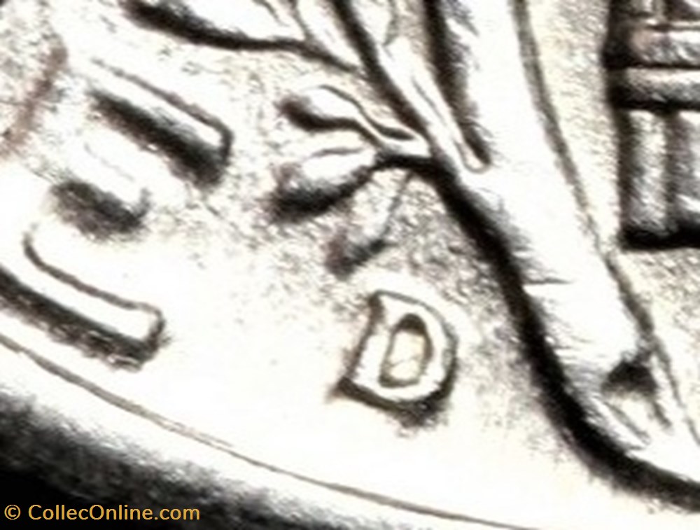 1945 Denver Dime 3 monnaies monde etats unis 1945 denver dime