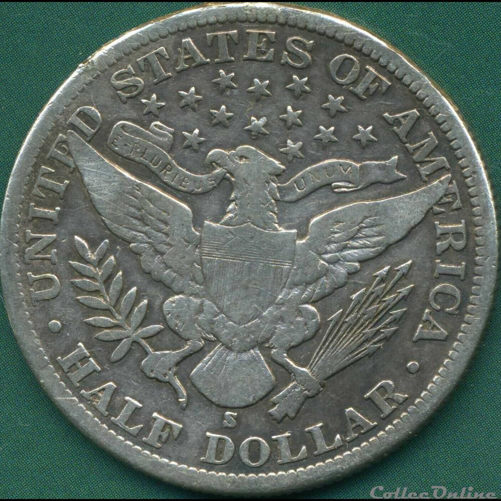 1900 San Francisco Half $ monnaie monde etat uni 1900 san francisco half