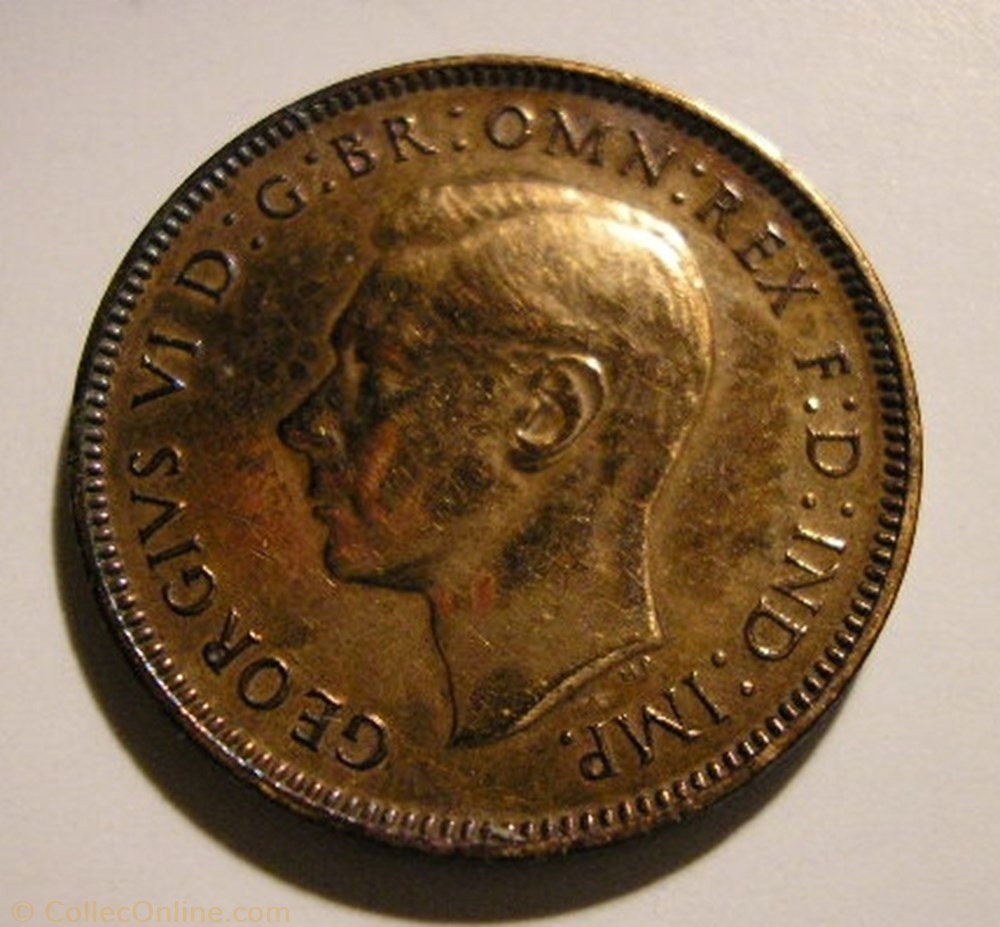 George VI - One Farthing 1939 - Great Britain monnaie monde royaume uni george vi one farthing 1939 great britain