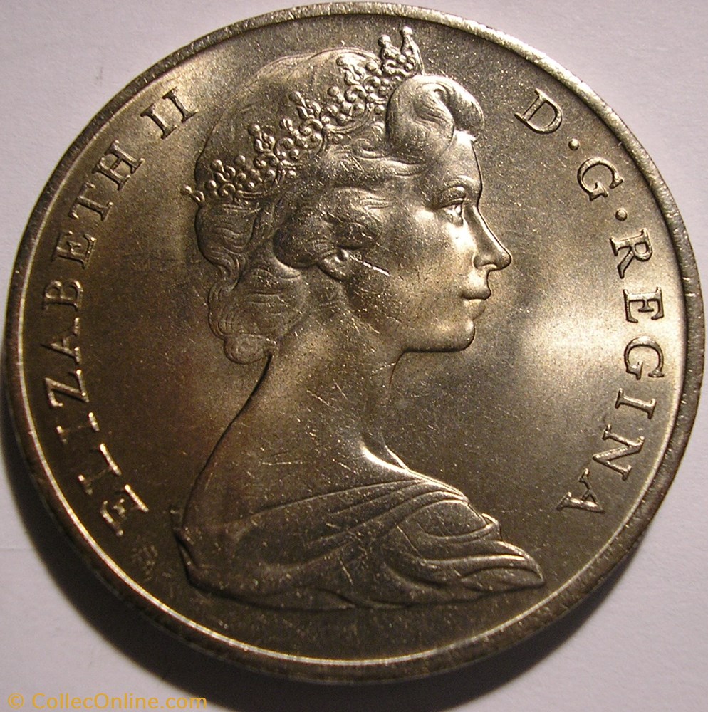 Elizabeth II - One Crown 1967 - Gibraltar monnaie monde elizabeth ii one crown 1967 gibraltar