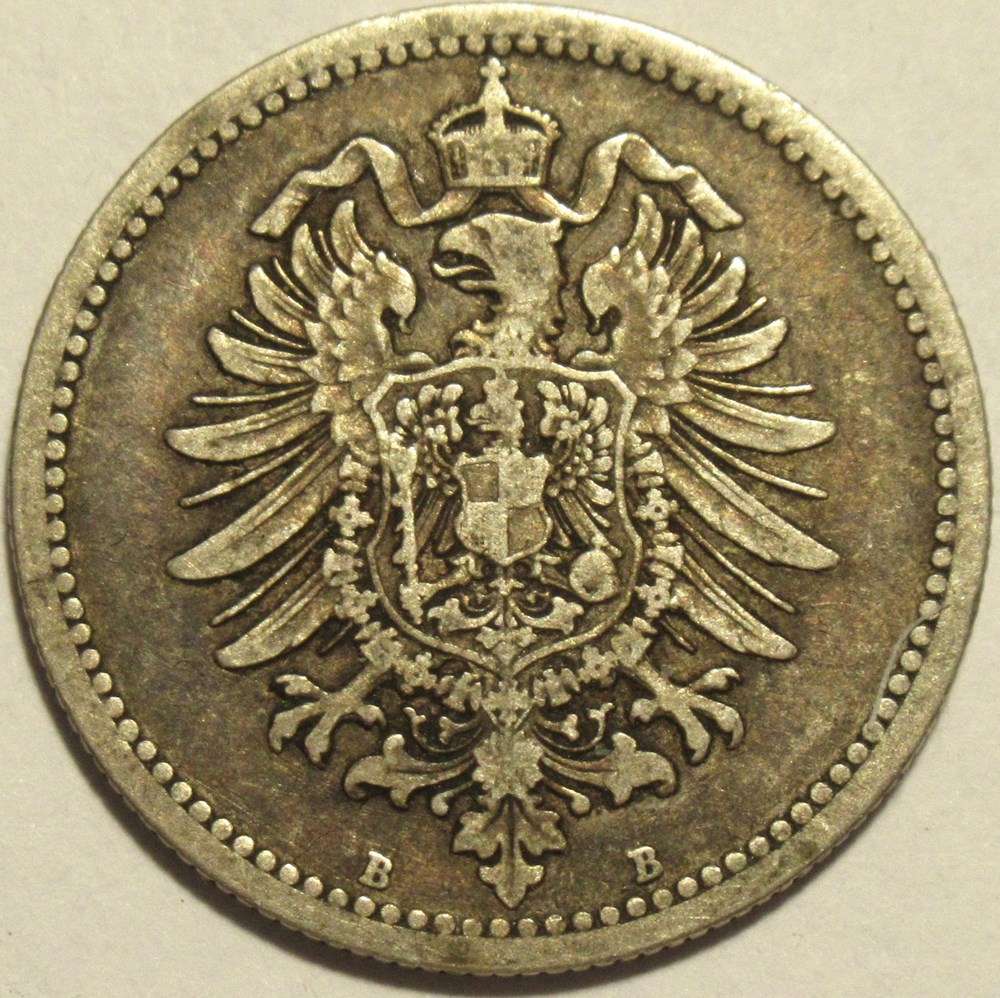 Wilhelm I - 50 Pfennige 1876 Hanover, German Empire monnaies monde allemagne wilhelm i 50 pfennige 1876 hanover german empire