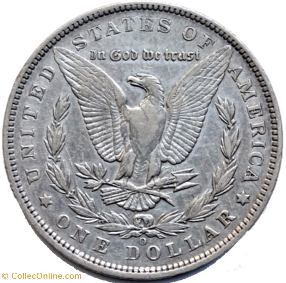 1891 New Orleans Dollar - Error monnaies monde etats unis 1891 new orleans dollar error