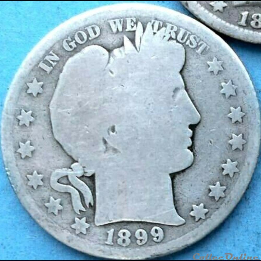 1899 San Francisco Half $ monnaie monde etat uni 1899 san francisco half