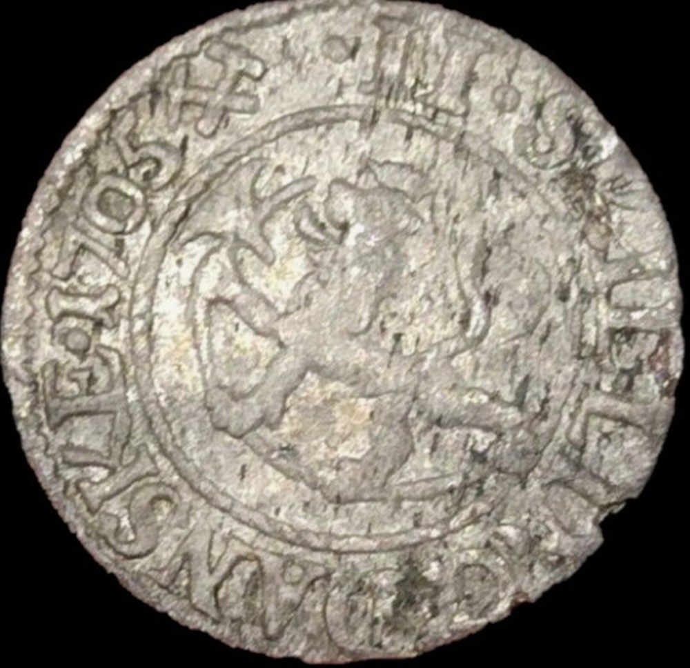 Frederik IV of Denmark - 2 Skilling Danske 1705 - Kingdom of Norway monnaies europe medievale norvege frederik iv of denmark 2 skilling danske 1705 kingdom of norway
