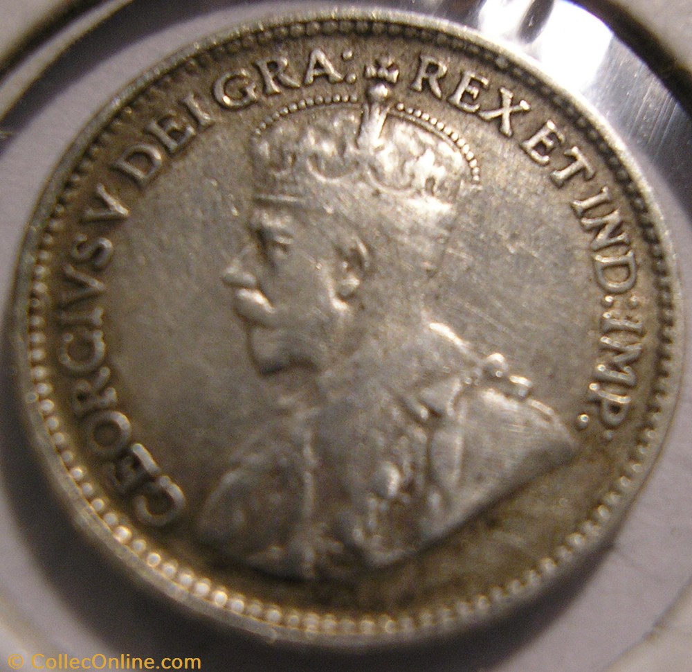 George V - 5 Cents 1929 Newfoundland monnaie monde canadum george v 5 cents 1929 newfoundland