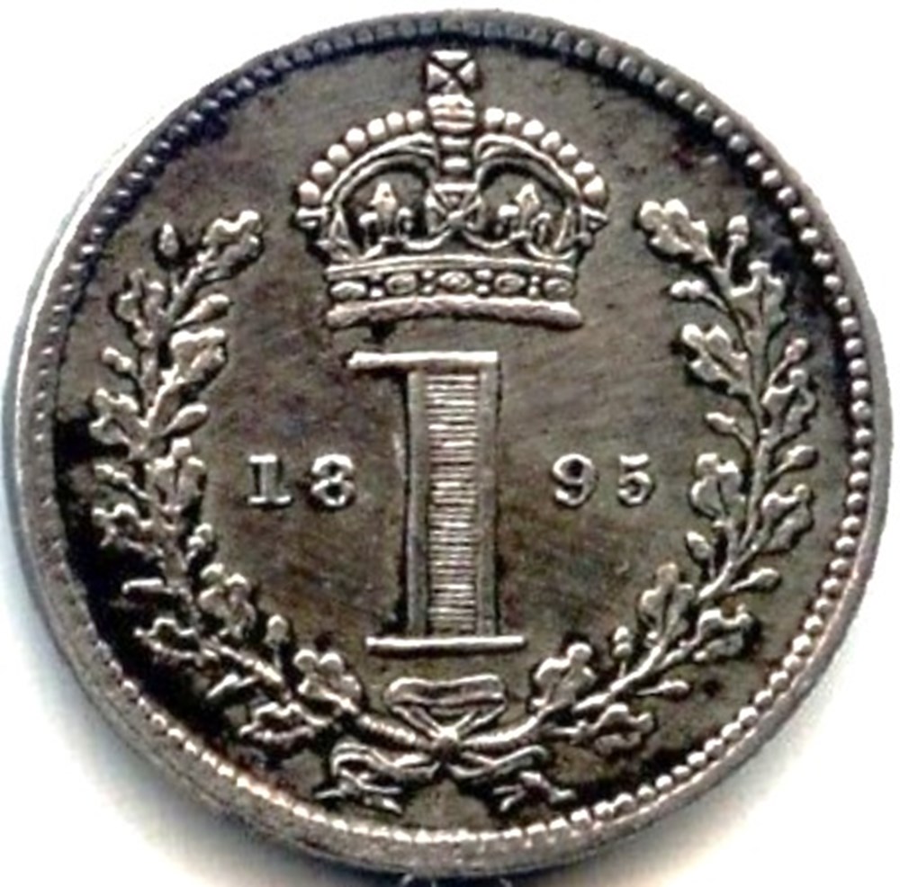 Victoria - 1 Penny 1895 Maundy - Great Britain monnaies monde royaume uni victoria 1 penny 1895 maundy great britain