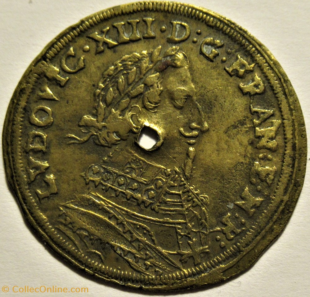 Louis XIII - c.1632 - Hans Lauffer, Rechenpfennig, Nürnberg monnaies paranumismatique jetons poids louis xiii c 1632 hans lauffer rechenpfennig nurnberg