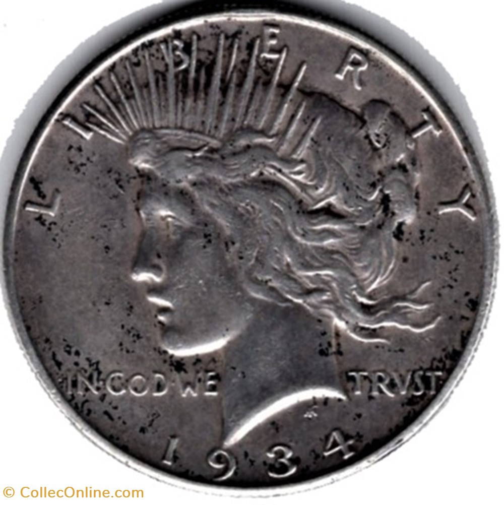 1934 San Francisco Dollar monnaies monde etats unis 1934 san francisco dollar