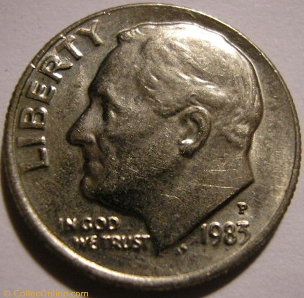 monnaies monde etats unis 1983 dime