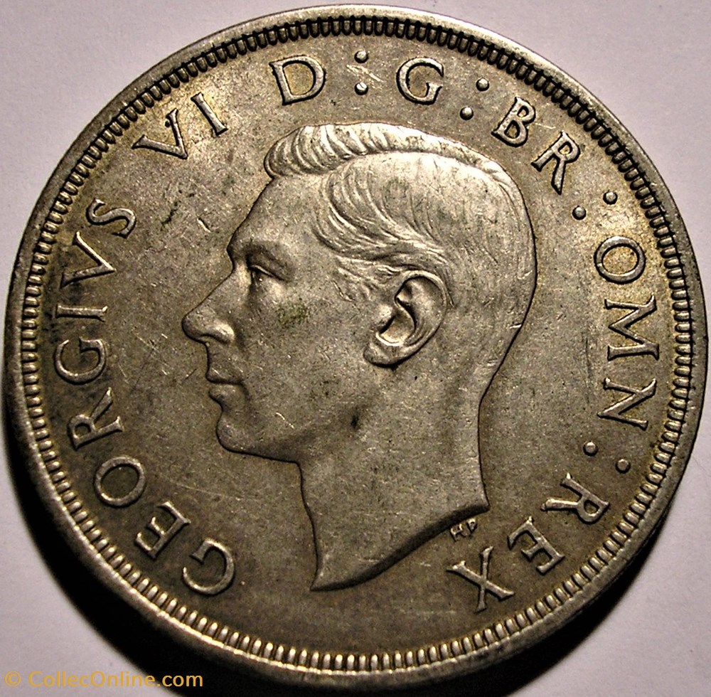 George VI - One Crown 1937 - Coronation (ex.2) monnaie monde royaume uni george vi one crown 1937 coronation ex 2