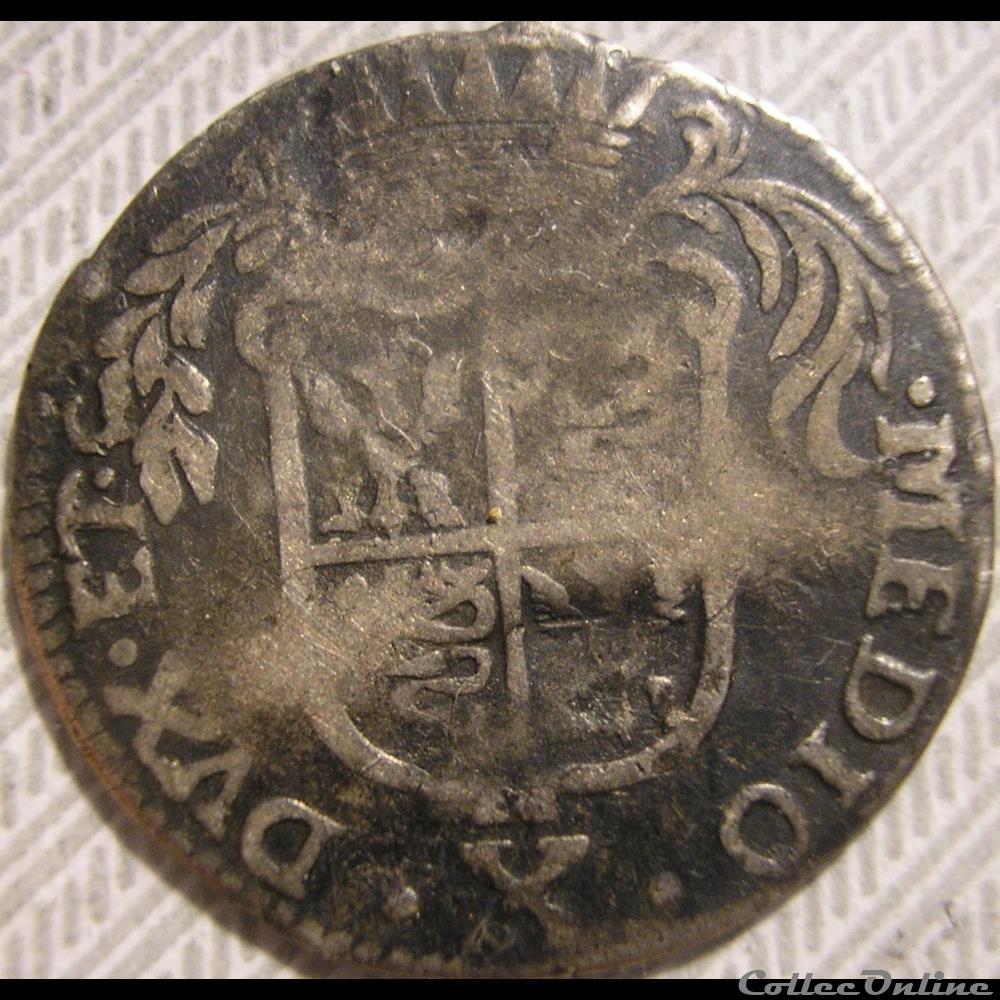 monnaies monde italie 1727 ducato di milano 10 soldi o 1 2 lira carlo vi absurgo