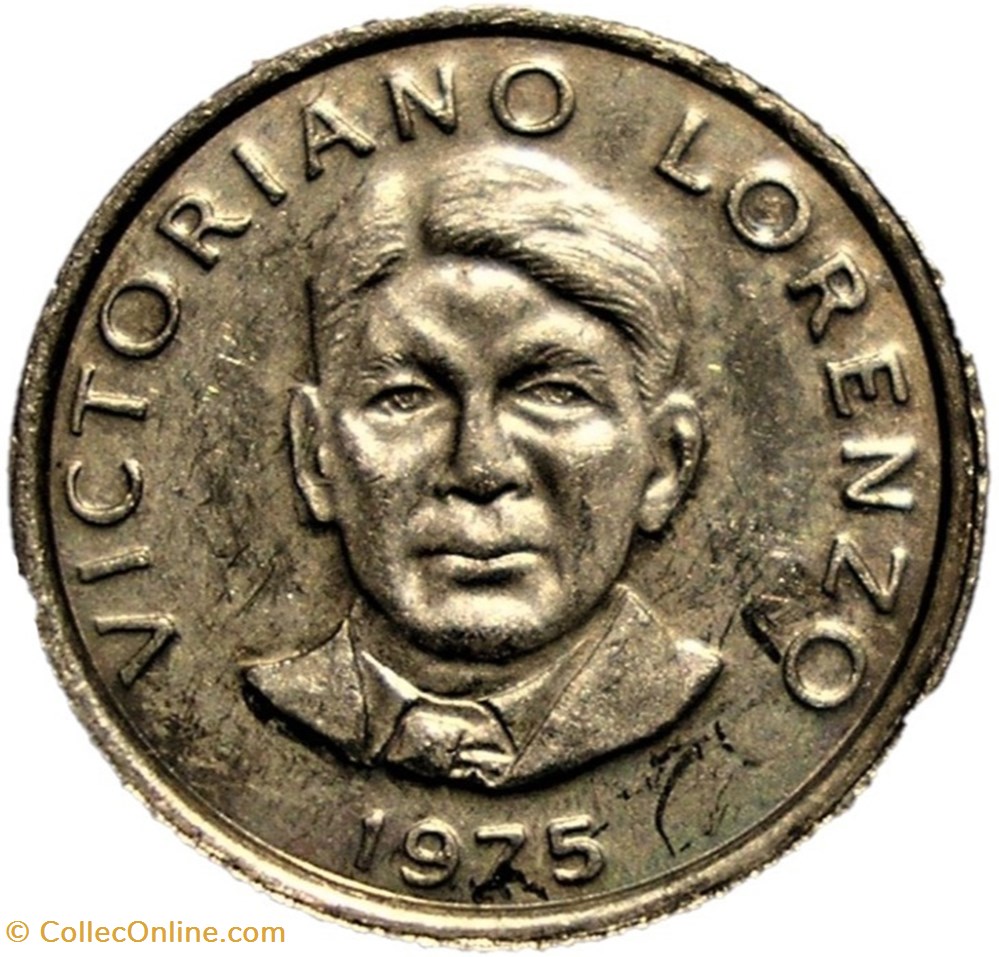Panama - 2-1/2 Centesimos 1975 & 1976- Victoriano Lorenzo 2 monnaies monde panama 2 1 2 centesimos 1975 1976 victoriano lorenzo