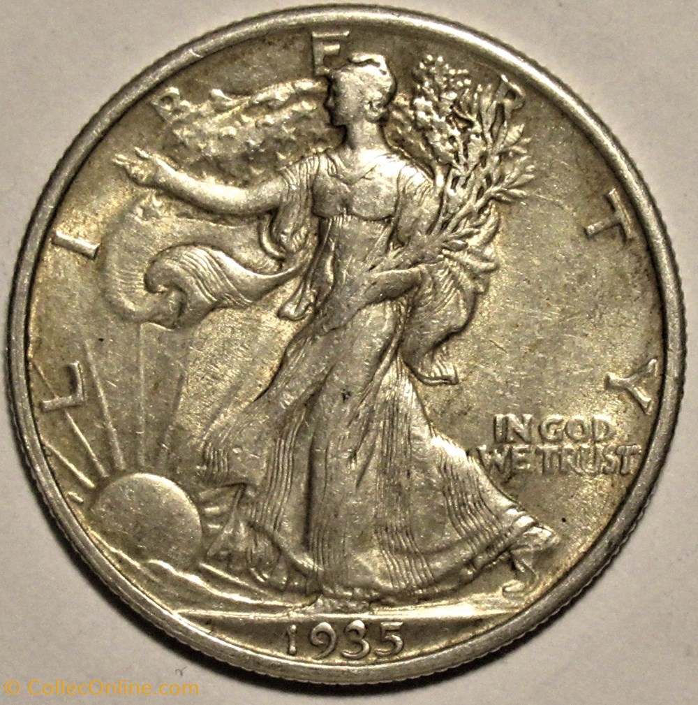 1935 Half Dollar monnaies monde etats unis 1935 half dollar