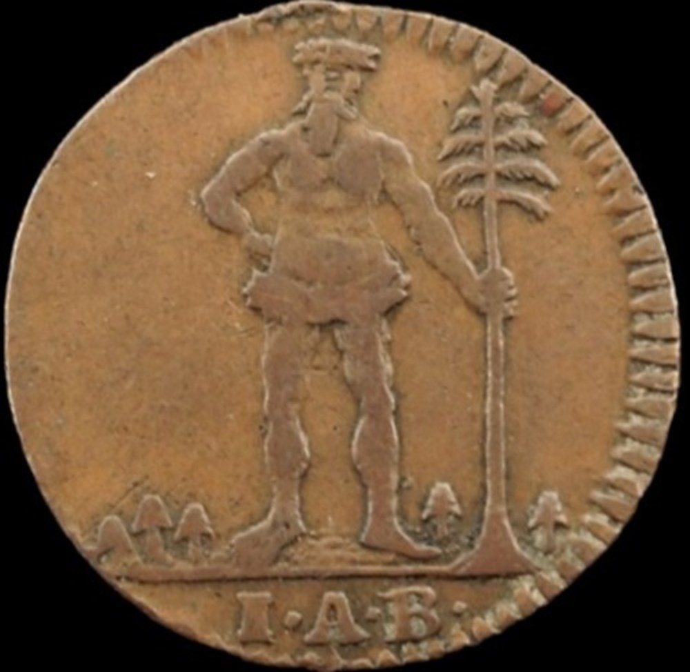 Karl I - 1 Pfenning 1737 - Principality of Brunswick-Wolfenbüttel monnaies europe medievale saint empire romain germanique karl i 1 pfenning 1737 principality of brunswick wolfenbuttel