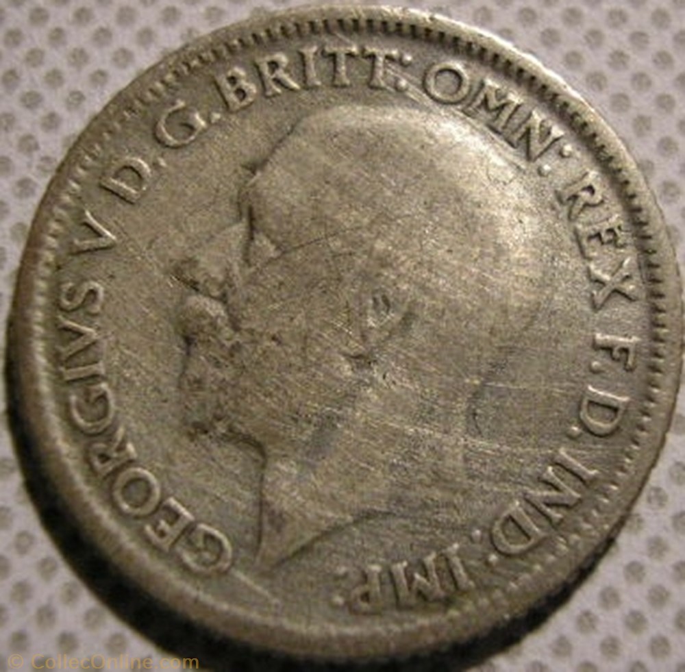 George V - 6 Pence 1929 - Great Britain monnaie monde royaume uni george v 6 pence 1929 great britain