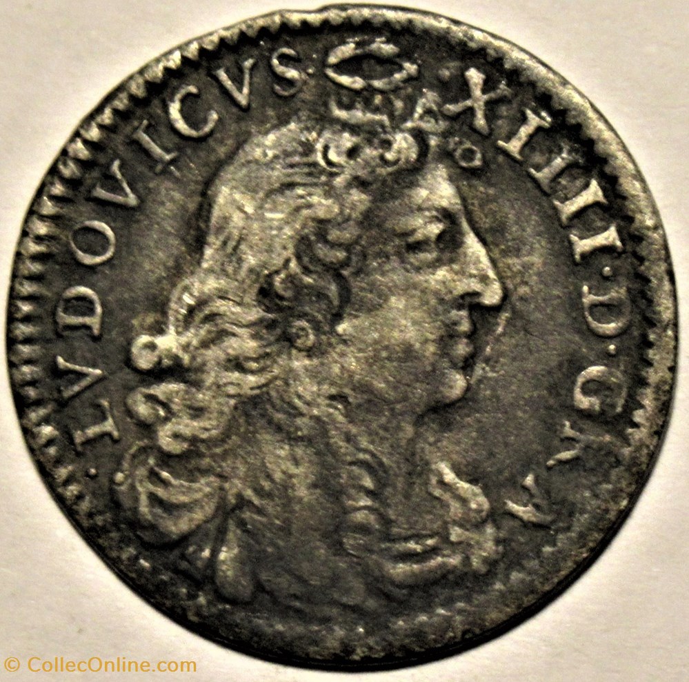 Louis XIV - 4 Sols "des Traitants" 1675 Paris monnaies europe medievale france royales louis xiv 4 sols des traitants 1675 paris