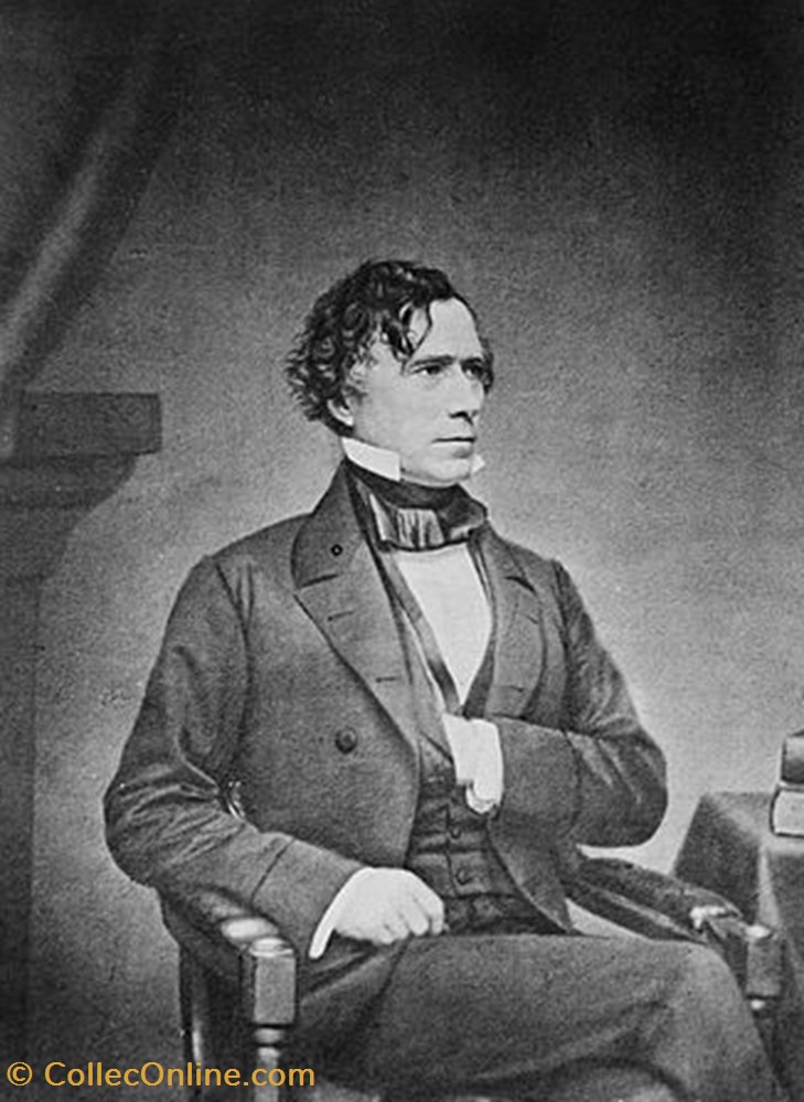 Franklin Pierce - 2010 One Dollar, Philadelphia Mint 3 monnaie monde etat uni franklin pierce 2010 one dollar philadelphia mint