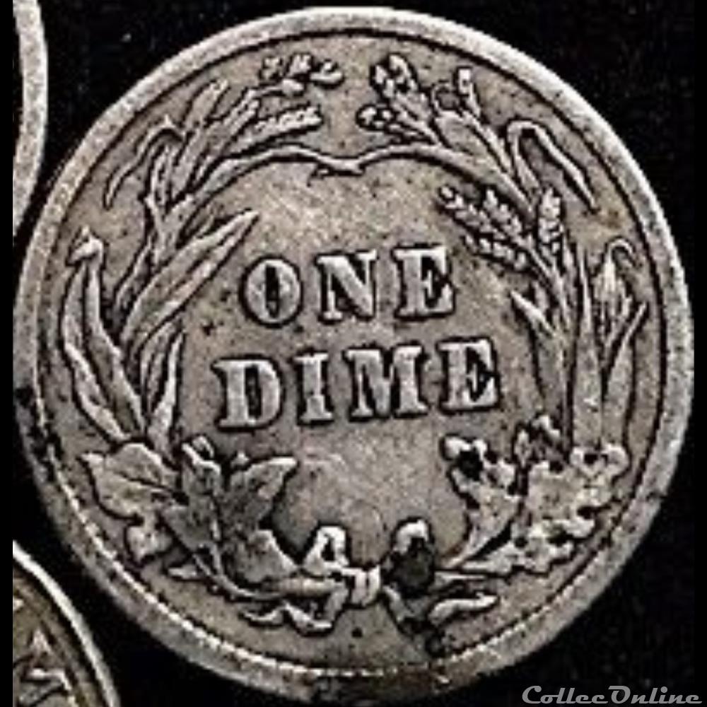 1913 Dime monnaies monde etats unis 1913 dime