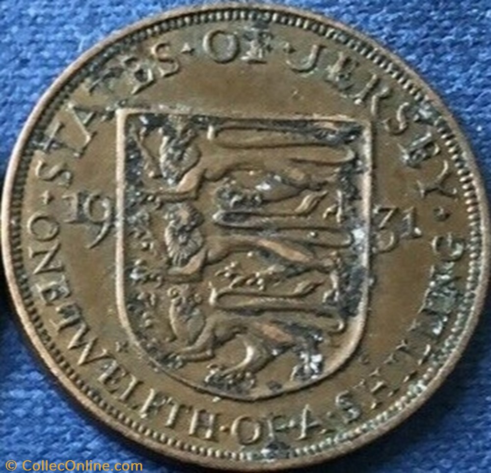 George V - 1/12 Shilling 1931 - Jersey (ex.2) monnaies monde george v 1 12 shilling 1931 jersey ex 2