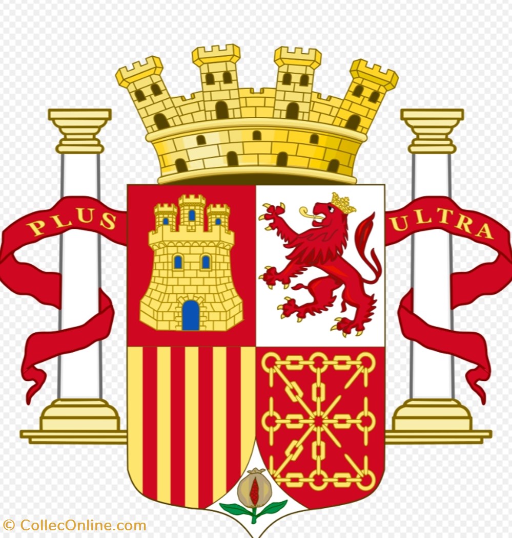 monnaies monde espagne temporary government 1868 1870 marque page