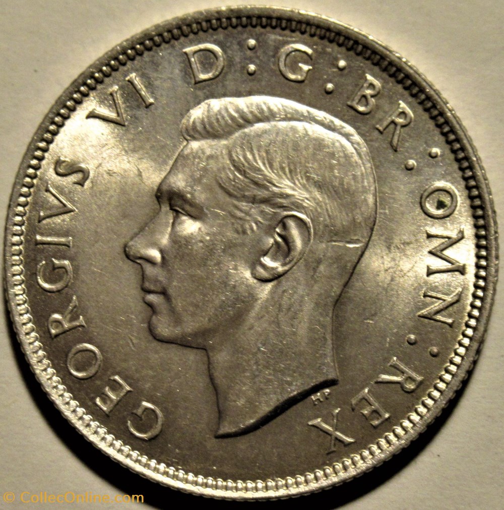 monnaies monde royaume uni george vi two shillings florin 1946 great britain