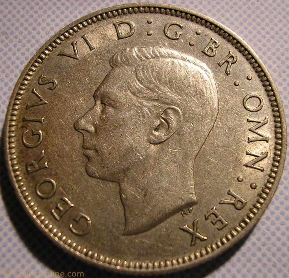 monnaie monde royaume uni george vi two shillings florin 1937 great britain