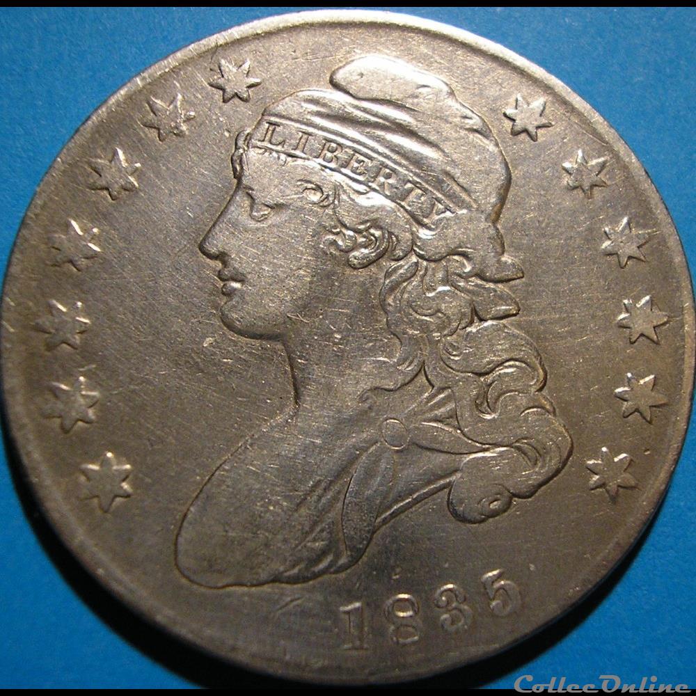 1835 Capped Bust Lettered Edge 4 monnaie monde etat uni 1835 capped bust lettered edge